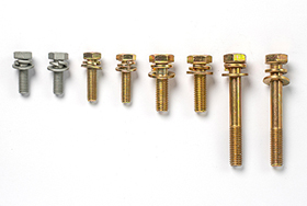 六角螺栓、彈簧墊圈和平墊圈組合件Q146(GB9074.17 系列) 系列